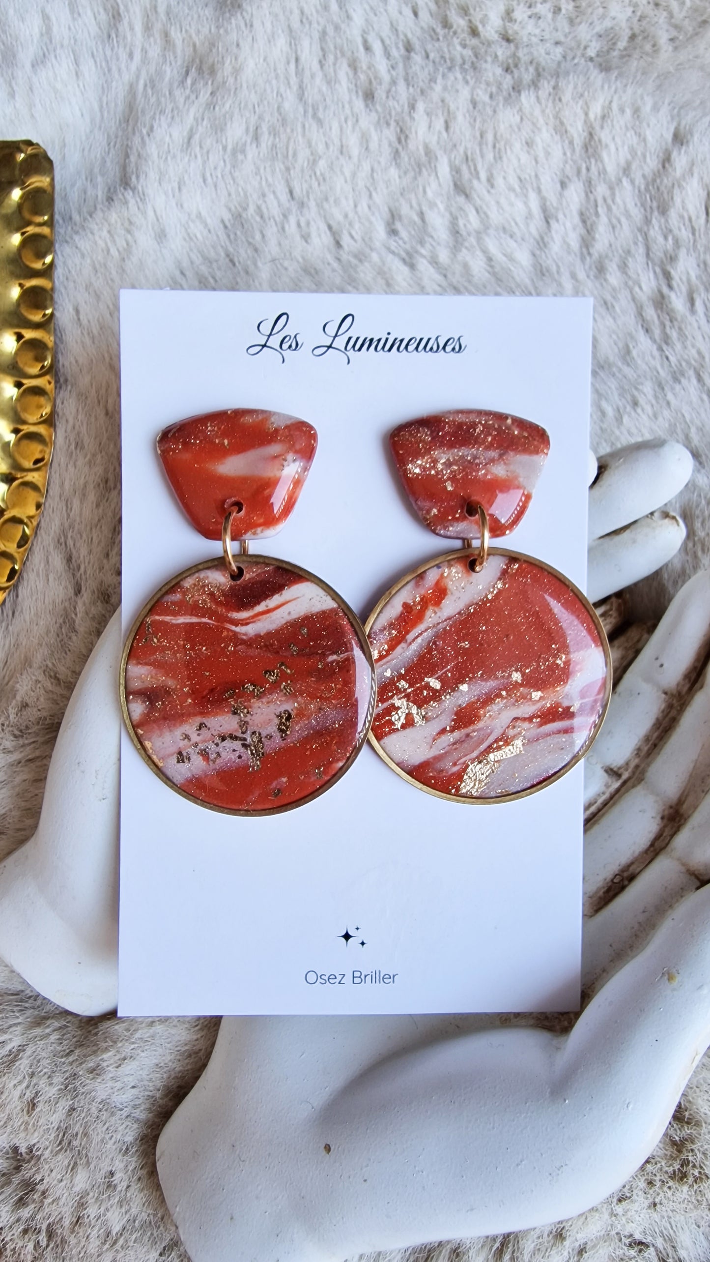 Boucles d'oreilles Lana