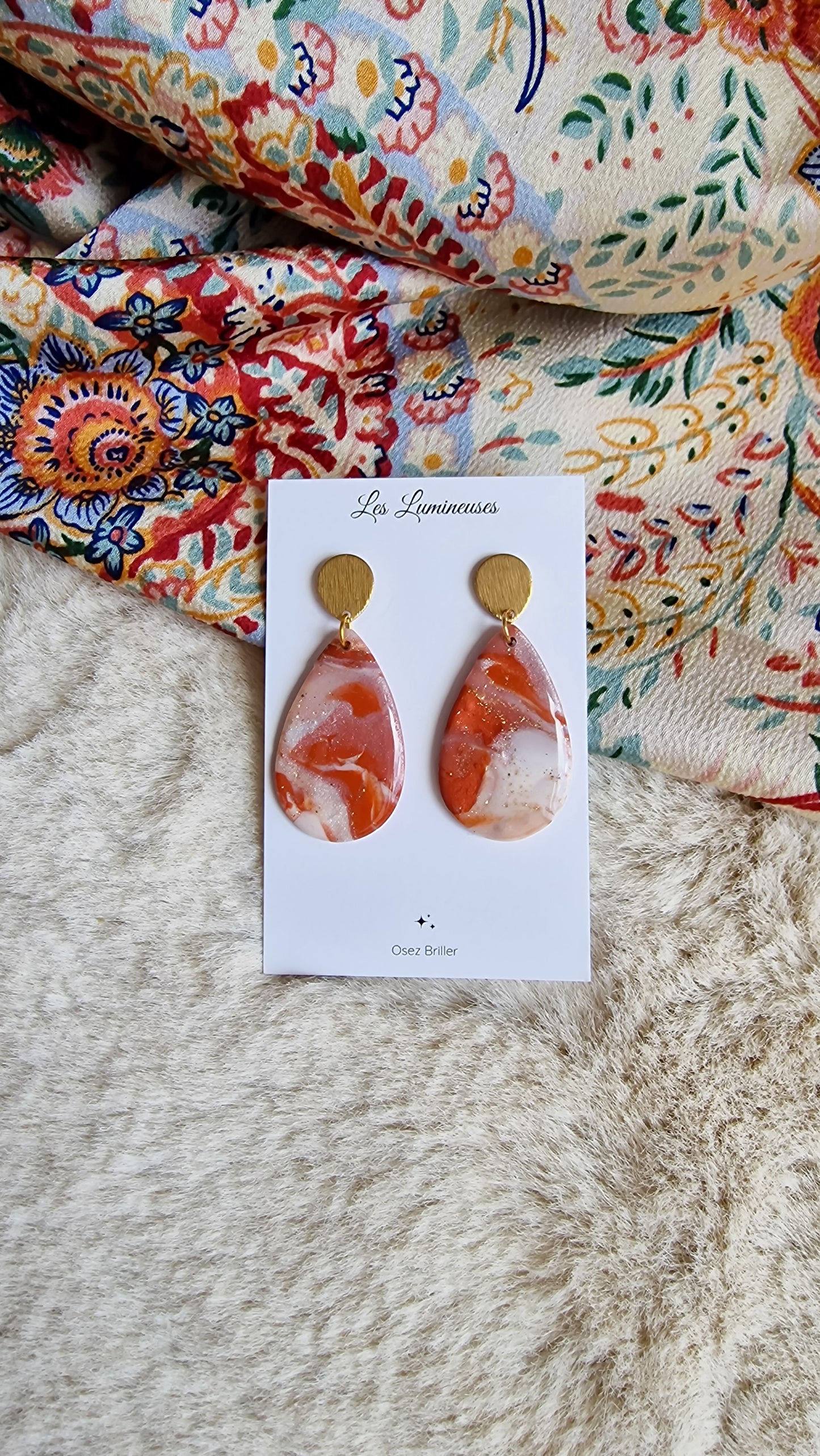 Boucles d'oreilles Marlène